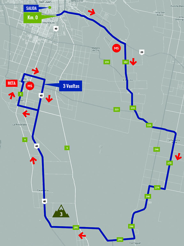 San Juan stage 1 map